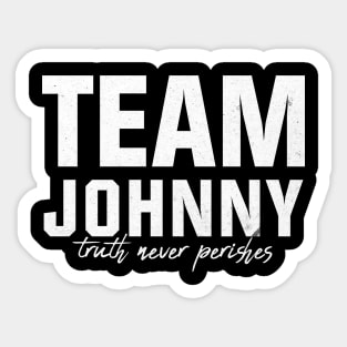 Team Johnny Sticker